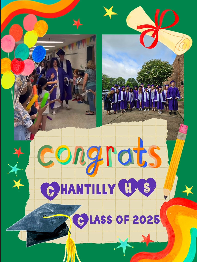 Chantilly Grad Walk 2025