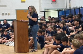 Sixth grade promotion ceremony