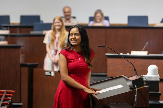 Megan Sawant SB Award