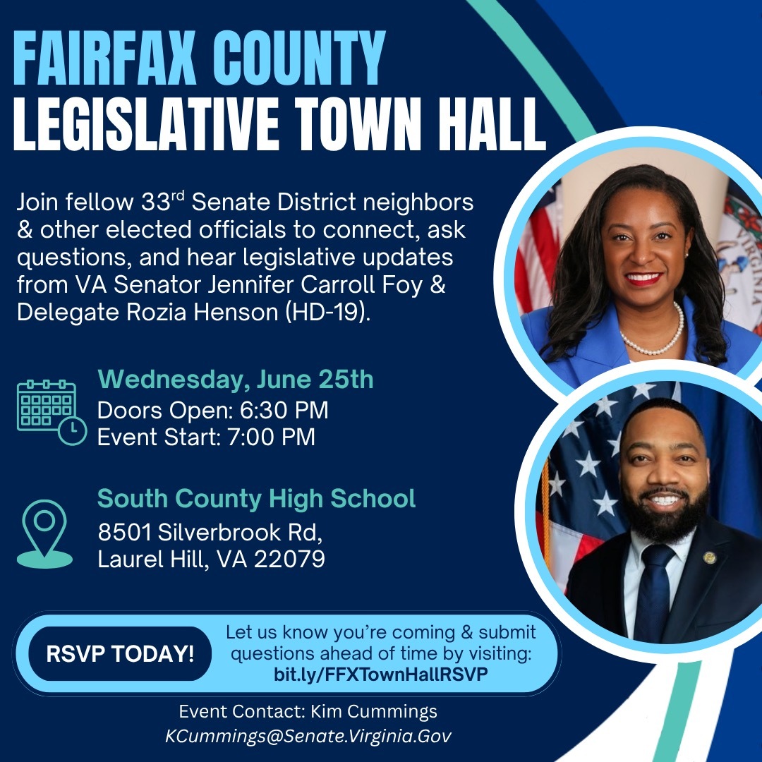 Fairfax County Legislative Town Hall