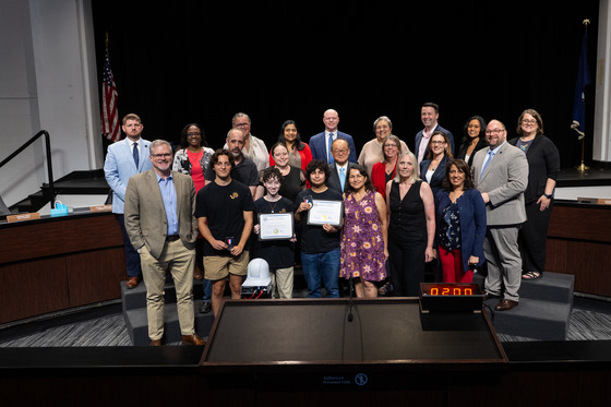 Robinson Rams film recognized by the school board