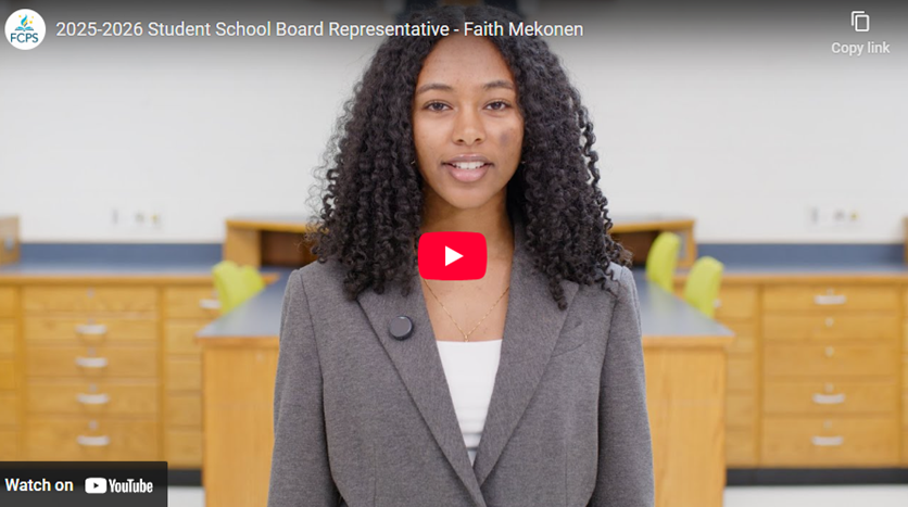 Faith Mekonen new School Rep
