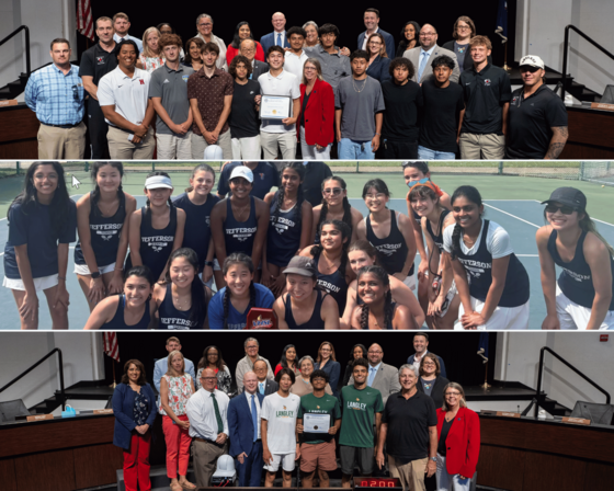 Dranesville Spring VHSL Sports Champions