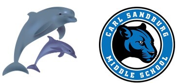 Fort Belvoir ES and Sandburg MS logos