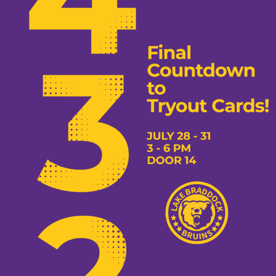 Tryout card pickup for Fall Sports 2025