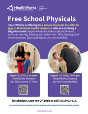 Healthworks Free School Physicals