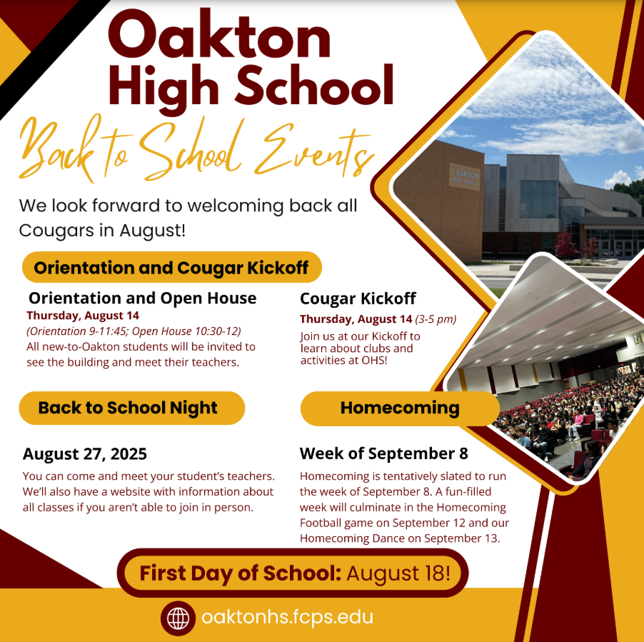 Back to School Events Graphic