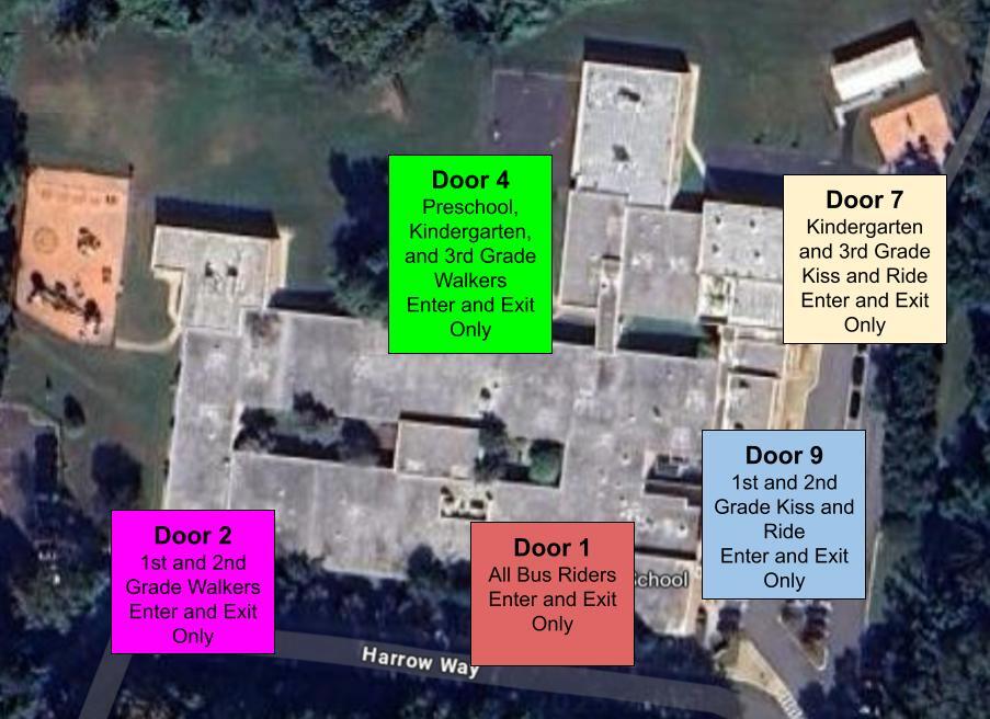 Arrival and Dismissal Map