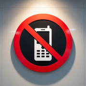 no cell phone