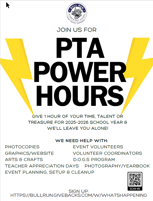 Volunteer for PTA