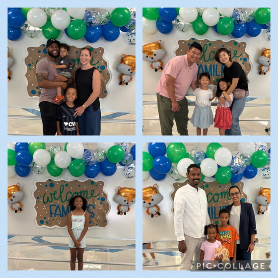 It was a joyful morning seeing so many of our students and families at Willow Welcome!