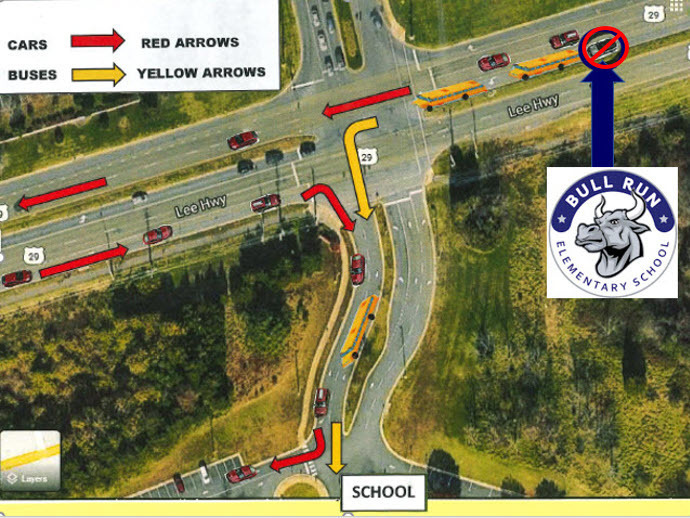 Kiss and Ride map