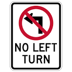 no left