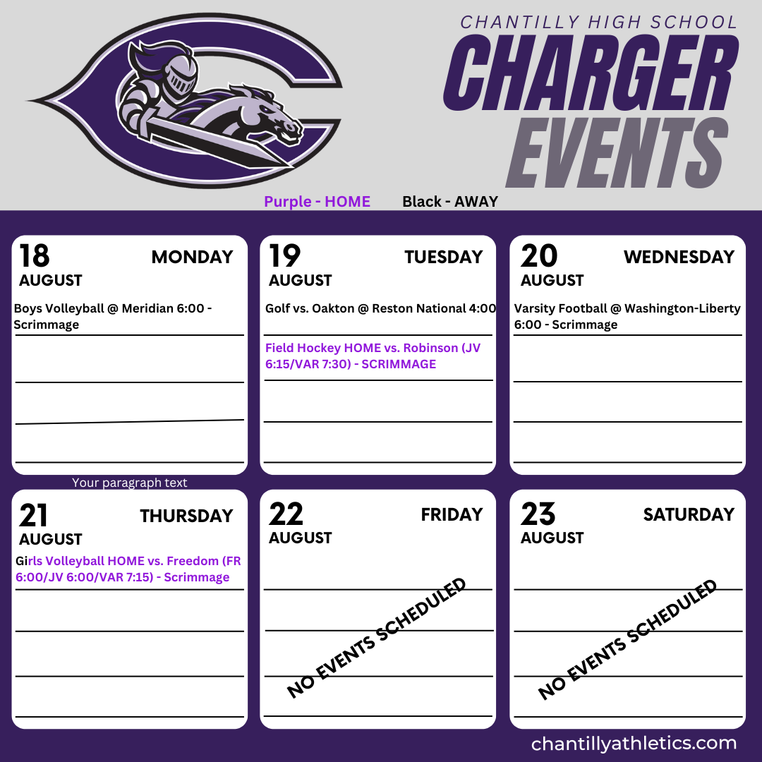 Charger Events
