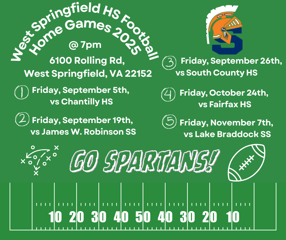 WSHS Football home games schedule
