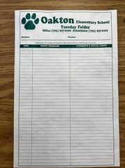 tuesday folder
