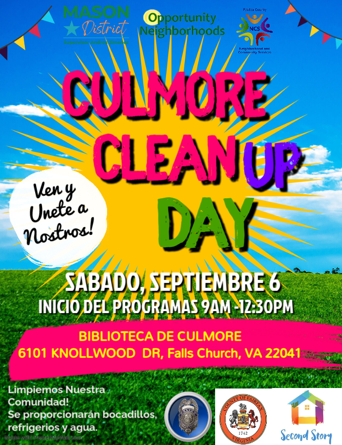 culmore clean up day spanish