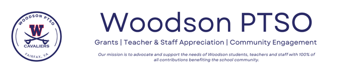 Woodson PTSO Banner
