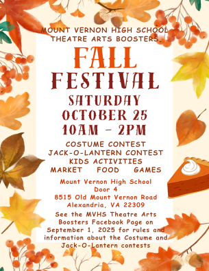 Mount Vernon Fall Festival Flyer