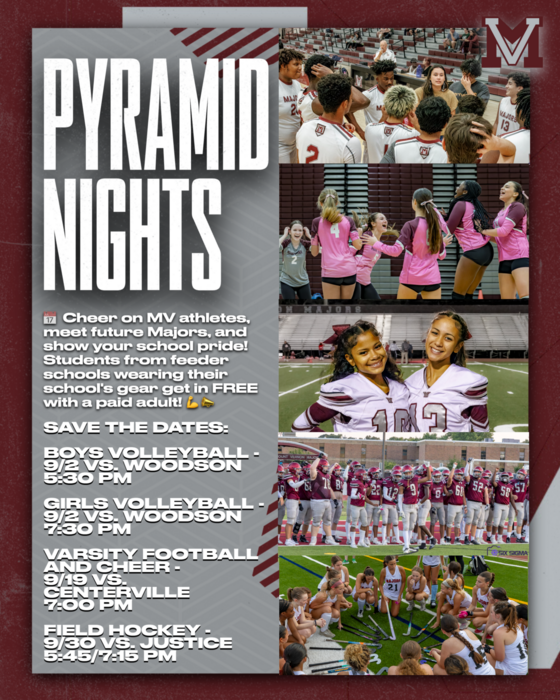 Mount Vernon Pyramid Nights Flyer