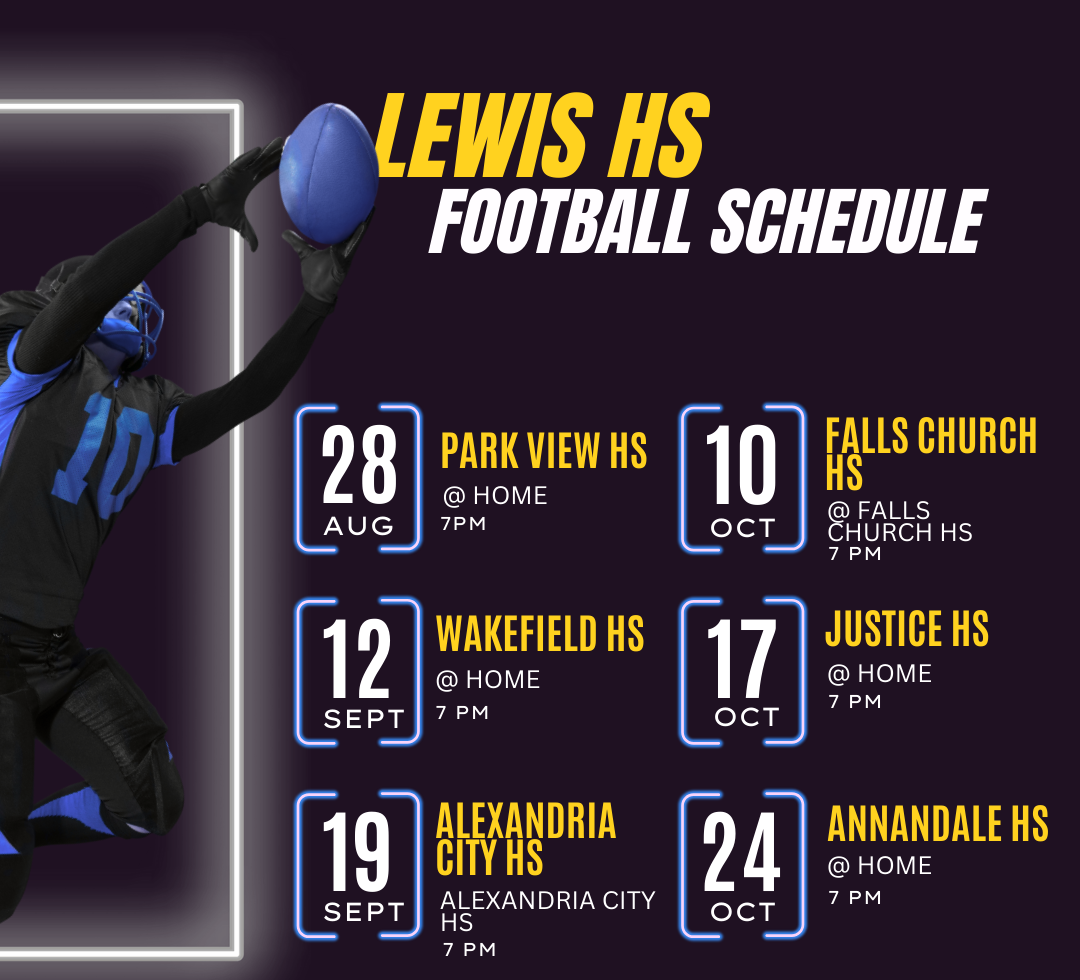 Lewis HS Football Schedule Top