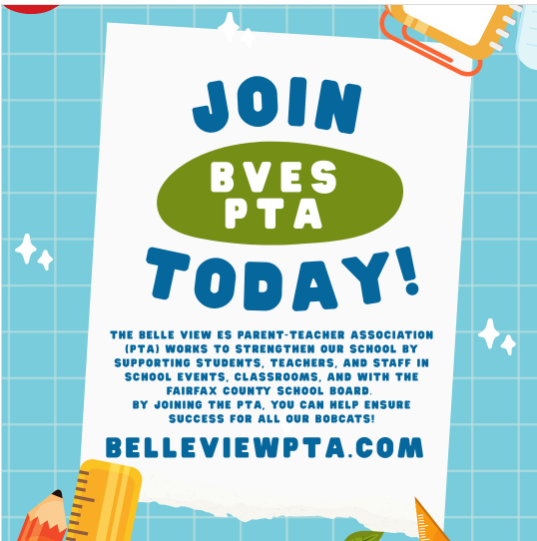 Belle View ES PTA Flyer