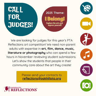 Visual request for Reflections Judges