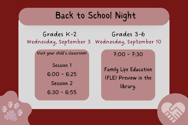 Back to School Night