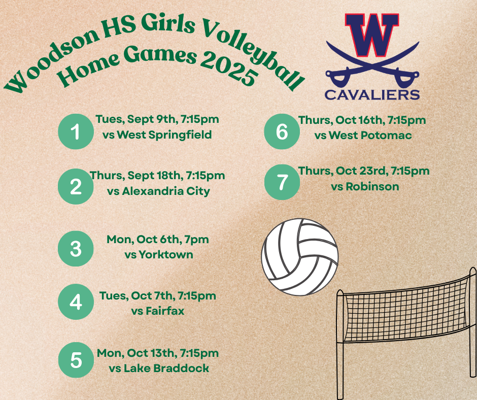 Woodson HS Girls Volley Ball