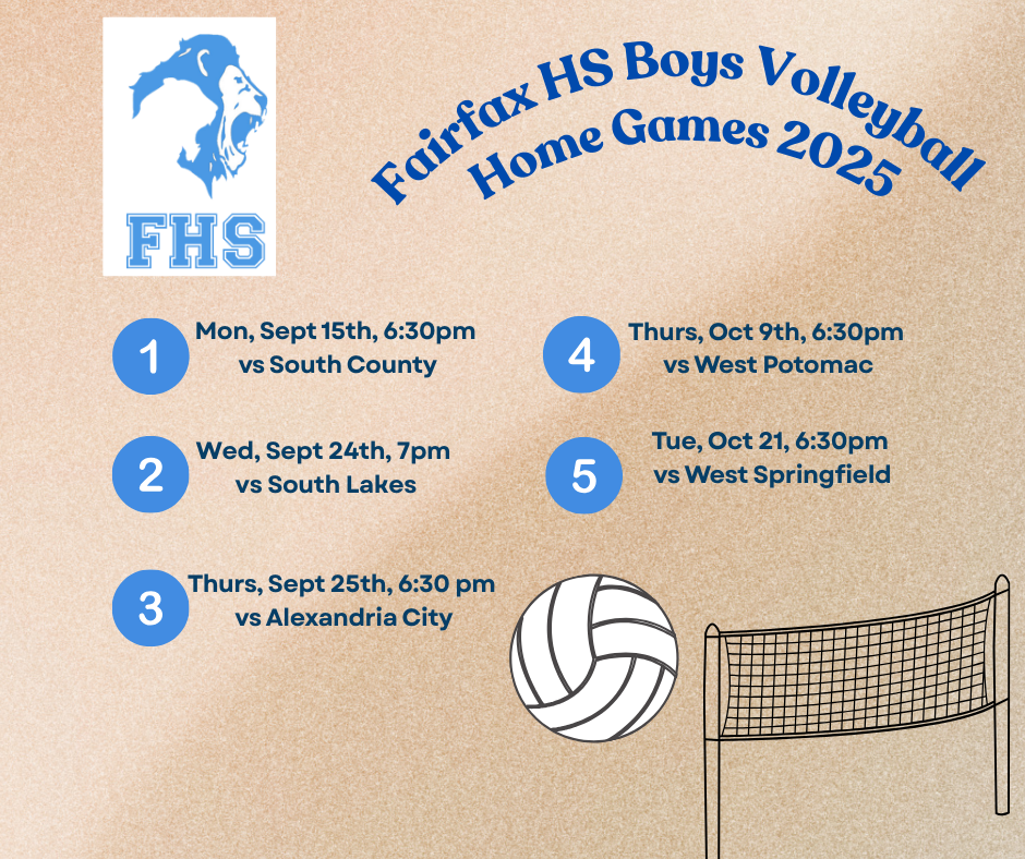 Fairfax HS Boys VB