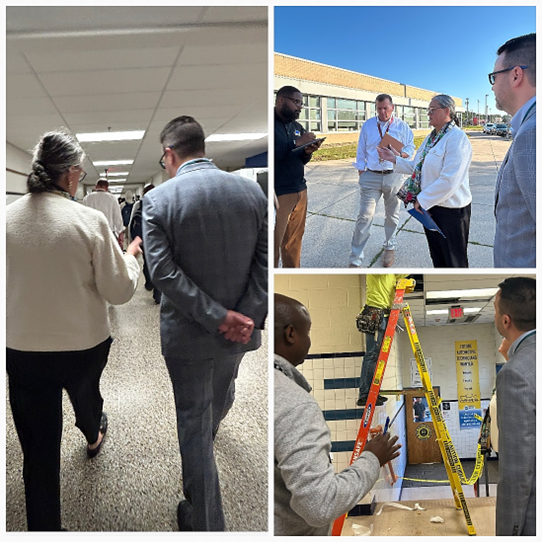 Collage of Hayfield SS Tour Pictures