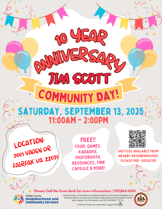 Jim Scott Community Day Flyer