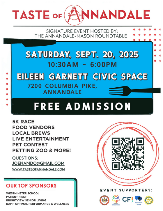 Taste of Annandale Flyer