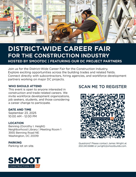 construction fair flyer