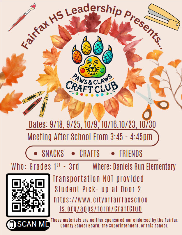 Paws and Claws Craft Club