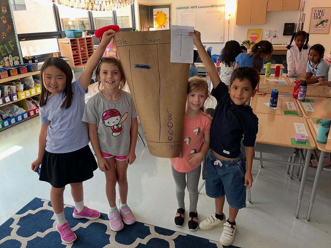 students with data chart