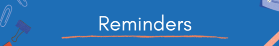 reminder