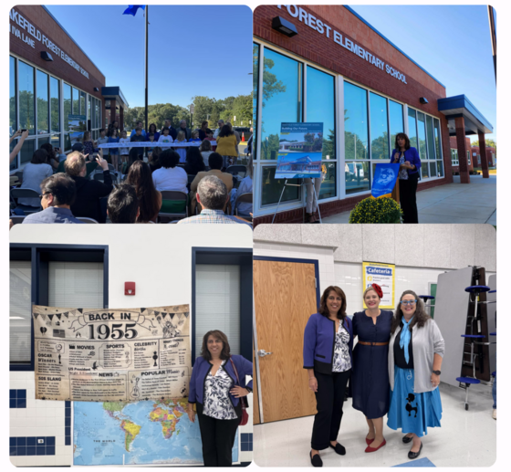 Wakefield Forest Elementary School seventieth anniversary and ribbon cutting celebration.