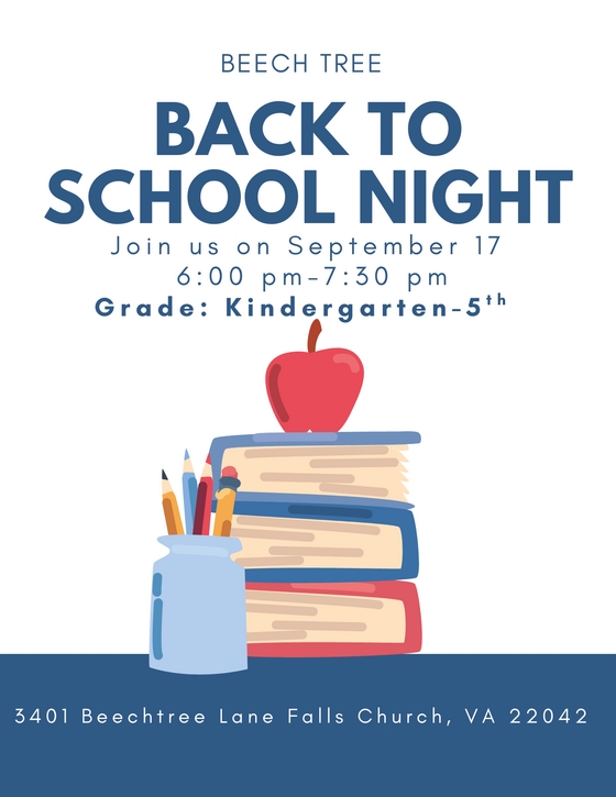 Back to school Night