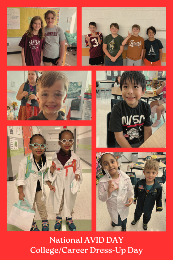 National AVID DAY College/Career Dress-Up Day