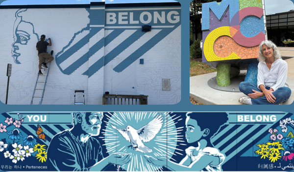 New McLean Community Center Mural
