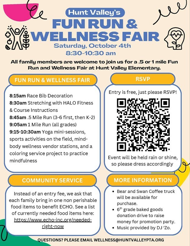 wellness fair and fun run