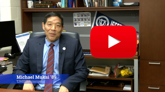 Screenshot of Michael Mukai video with YouTube Play button