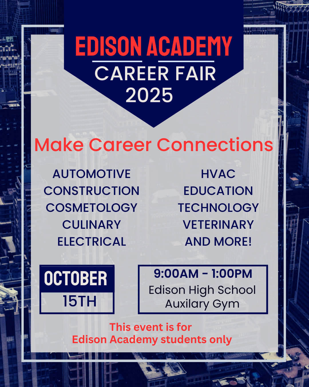 Career Fair Flyer