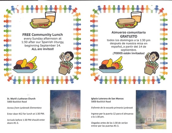 Free Community Lunch 