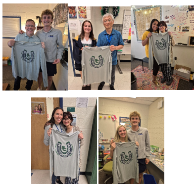 students with shirts