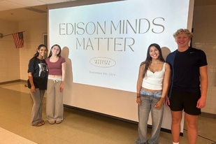 Edison Minds Matter group of Edison students