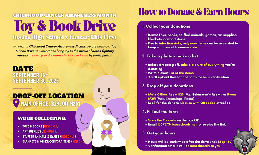 toy and book drive