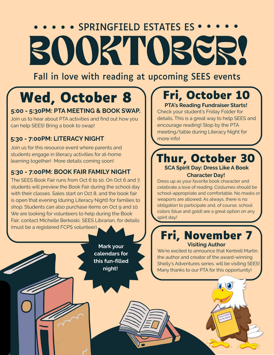 BOOKTOBER at SEES 