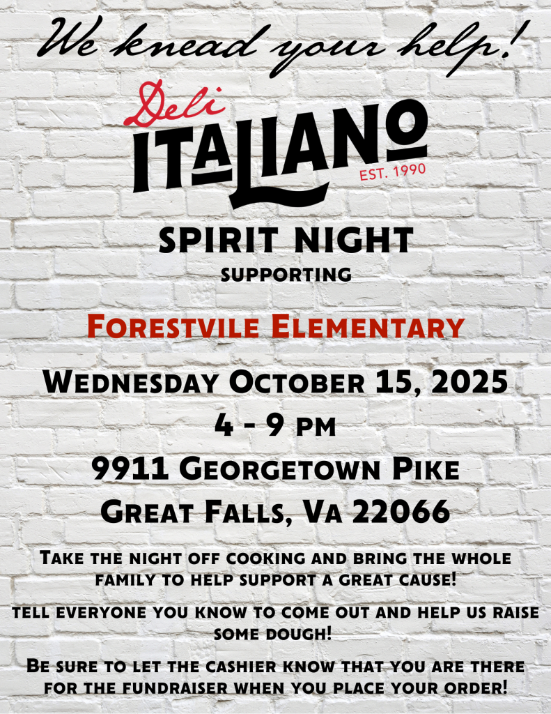 Image of restaurant flyer